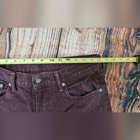 Levi's Strauss Men's 511 Jean's Slim Fit Rusty Stone Wash Color 32x33 - Picture 10 of 12